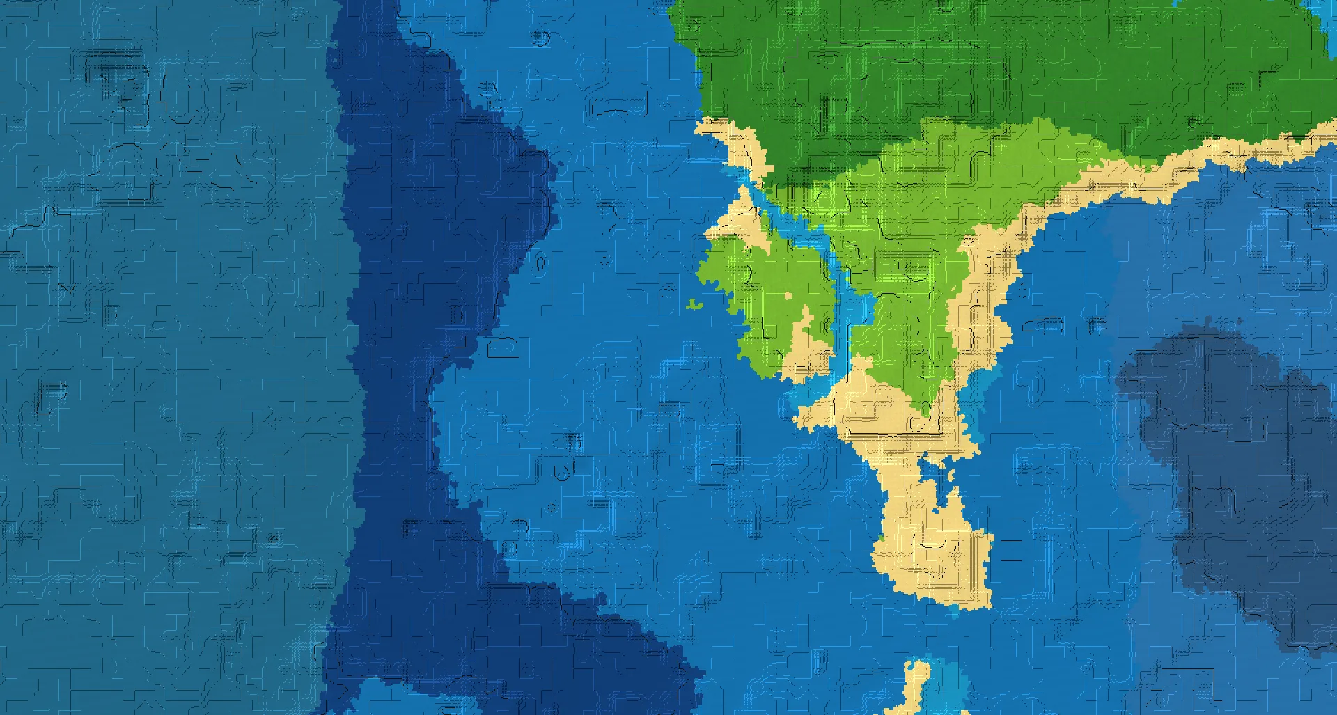 Seed map — Trial Chambers West of a Plains Start