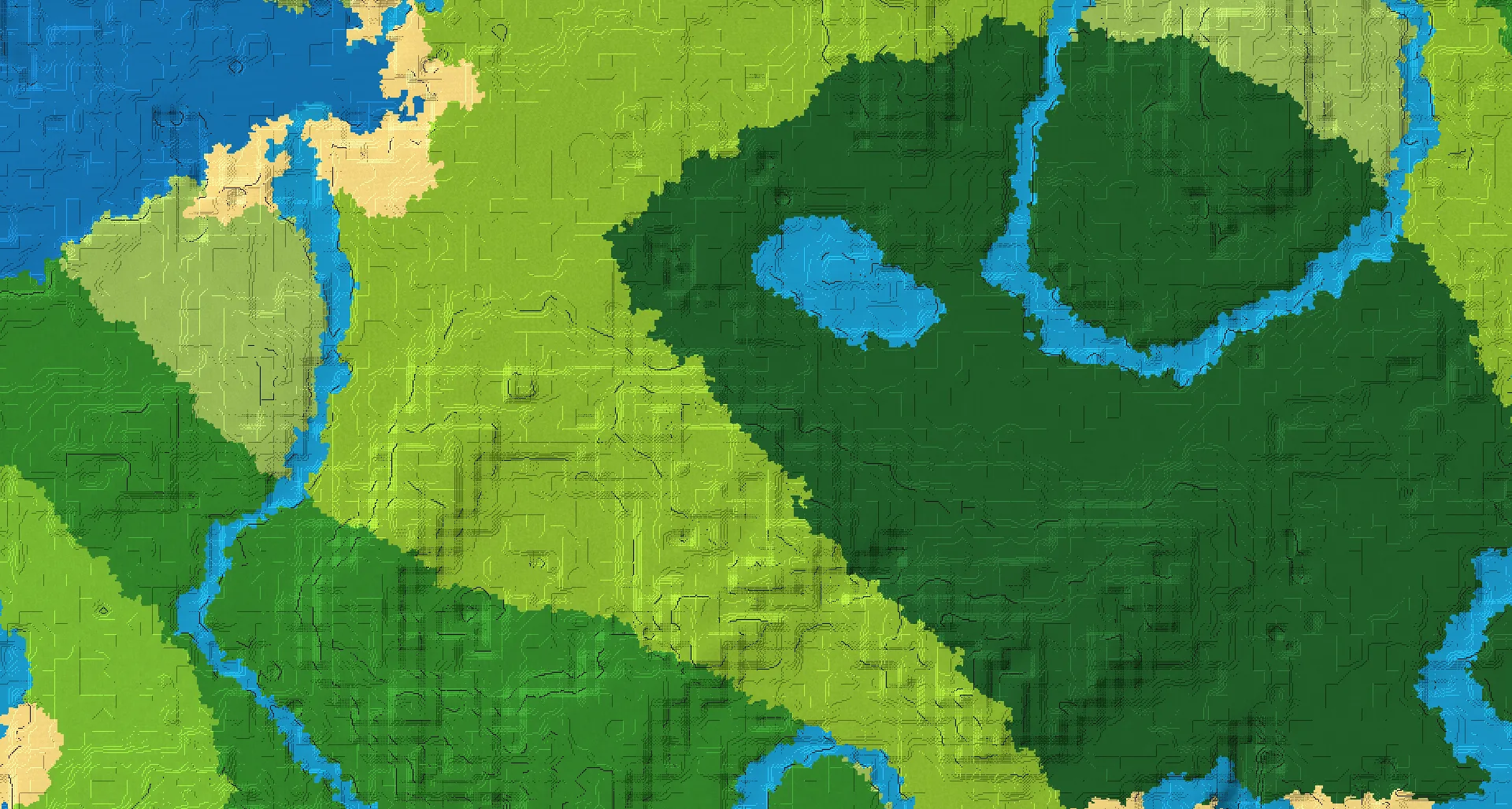 Seed map — Woodland Mansion Southeast of the Birch Forest Start