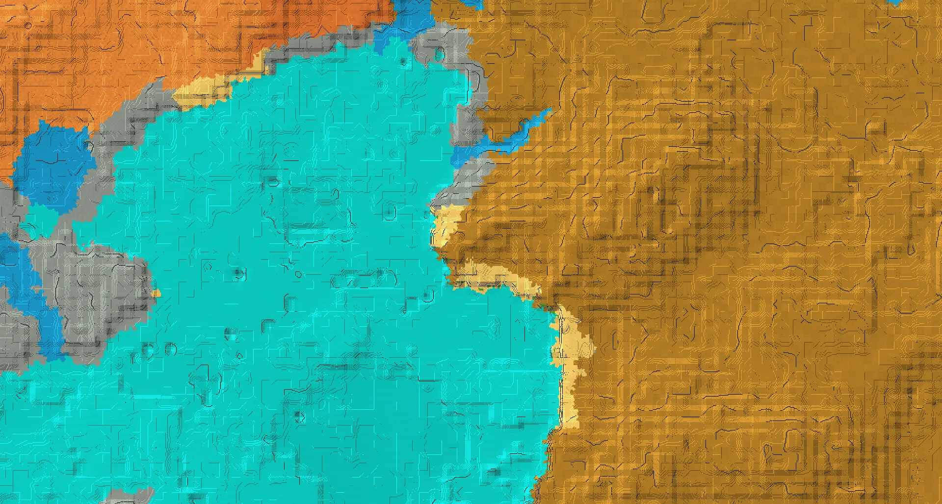 Seed map — Coastal desert village and Coastal desert village