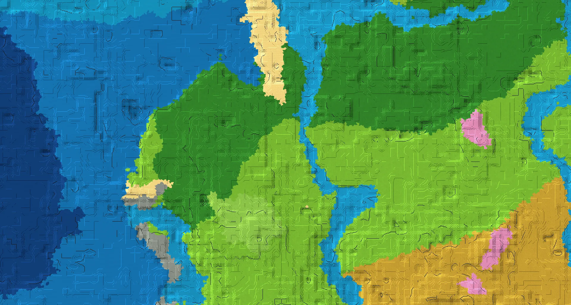 Seed map — Cherry Grove and Village from Plains at -352, 48