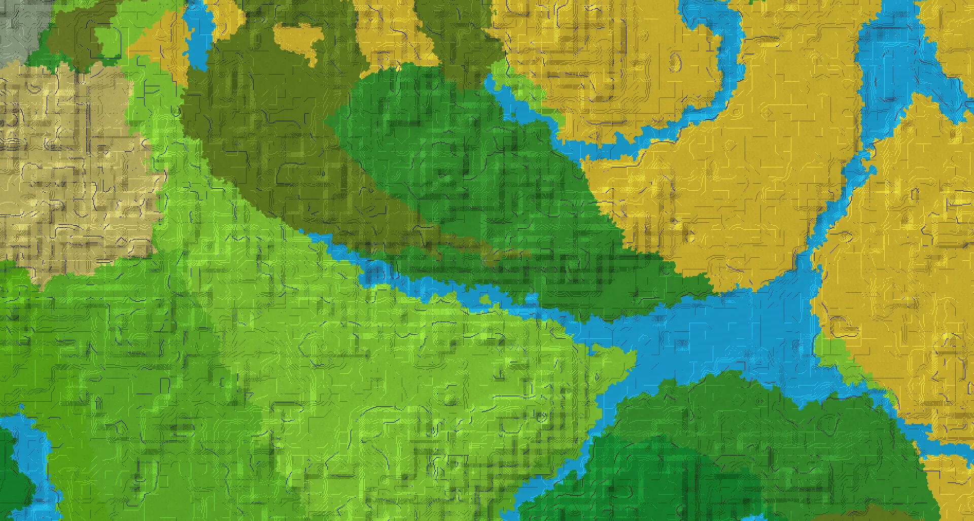 Seed map — Mangrove Swamp North of a Plains Start