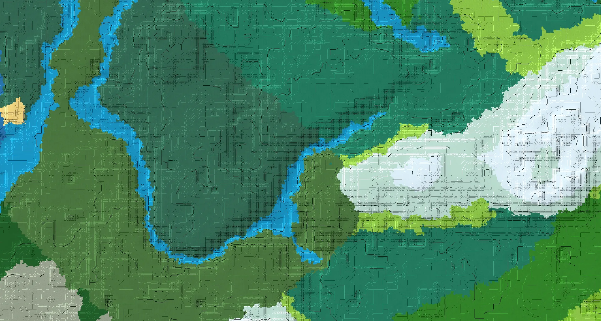 Seed map — Cave Exploration below a Old Growth Spruce Taiga Start with Ruined Portal