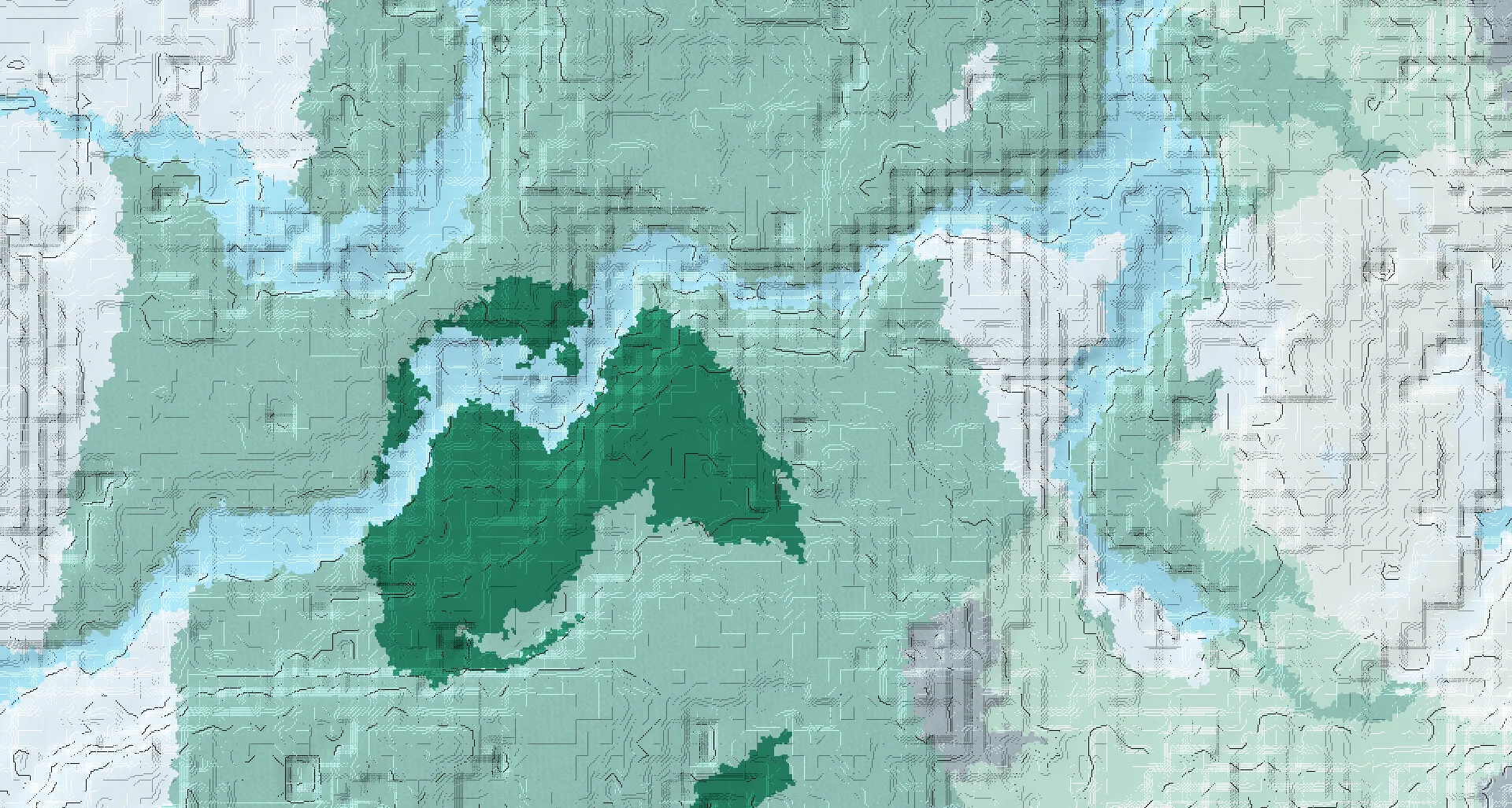 Seed map — Igloo Southwest of the Grove Start with Ruined Portal