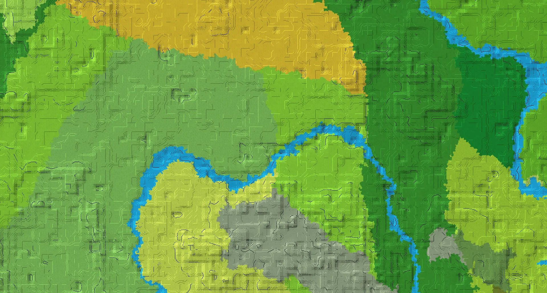 Seed map — Flower Forest West of a Forest Start