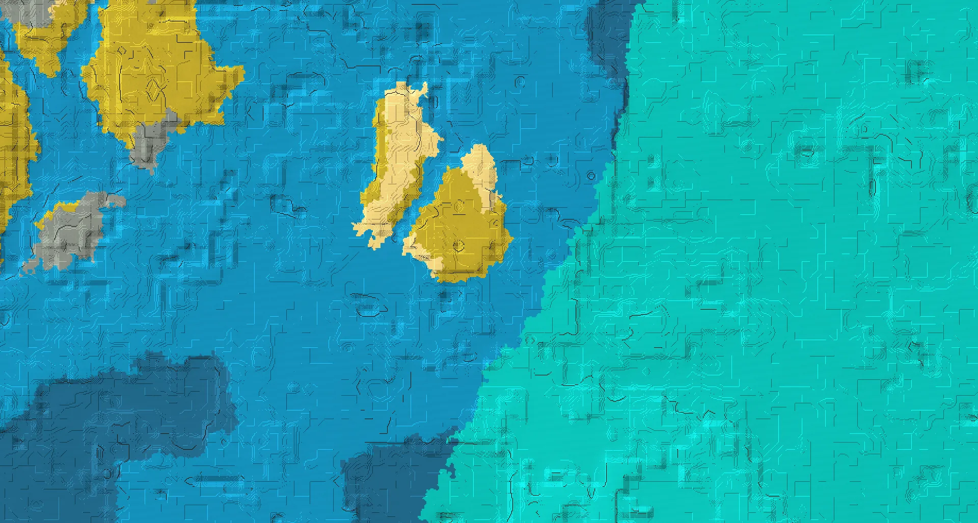 Seed map — Village and Ruined Portal from Savanna with Shipwreck
