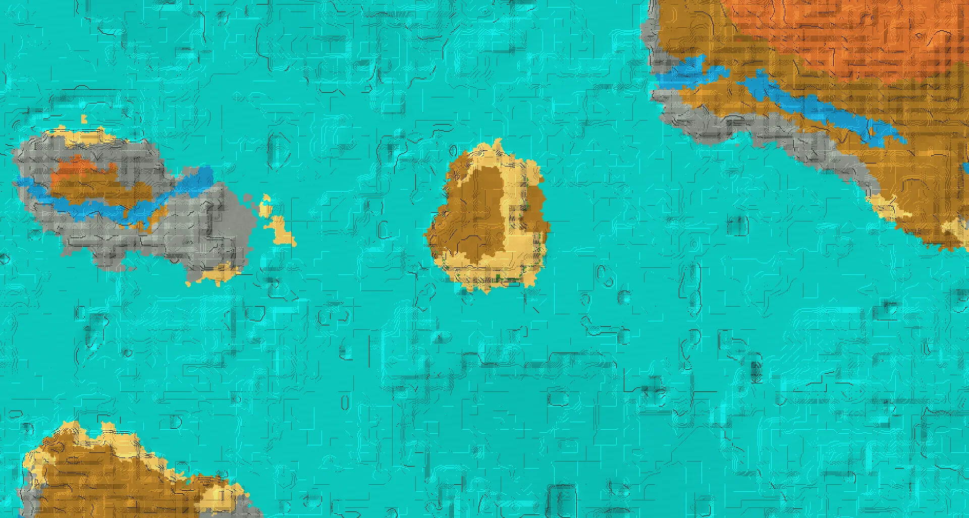 Seed map — Huge floating mesa plateau
