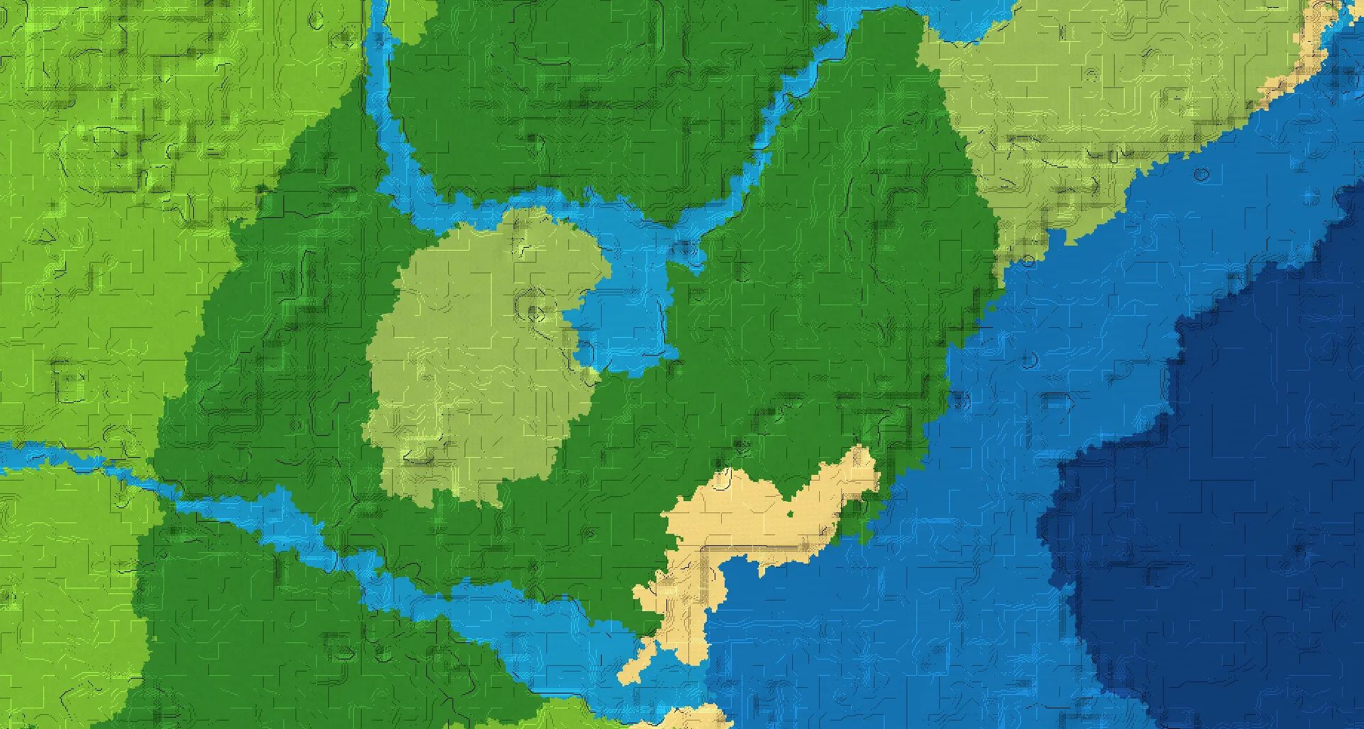 Seed map — Stronghold Northeast of a Plains Start with Trial Chambers