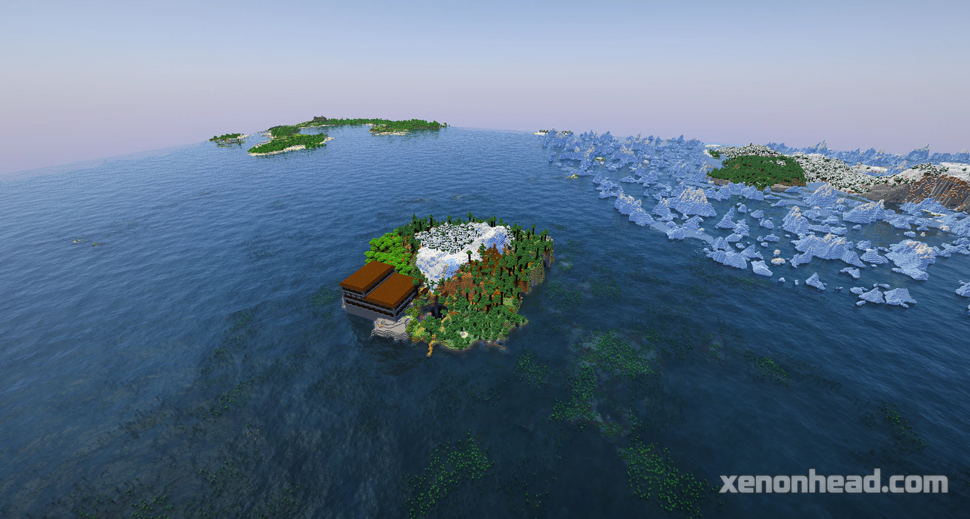 Woodland mansion & village mountain