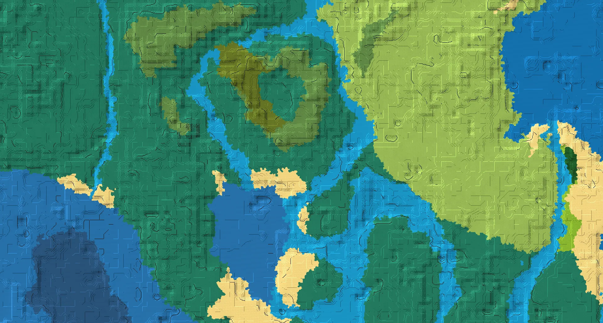 Seed map — Coastal taiga village and Ruined portal by the village