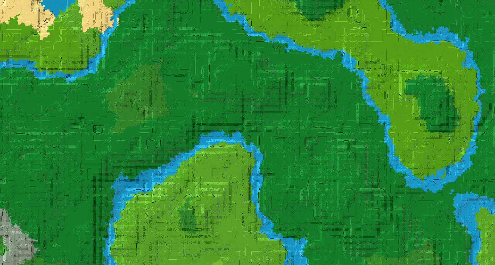 Seed map — Jungle Temple Southwest of the Jungle Start
