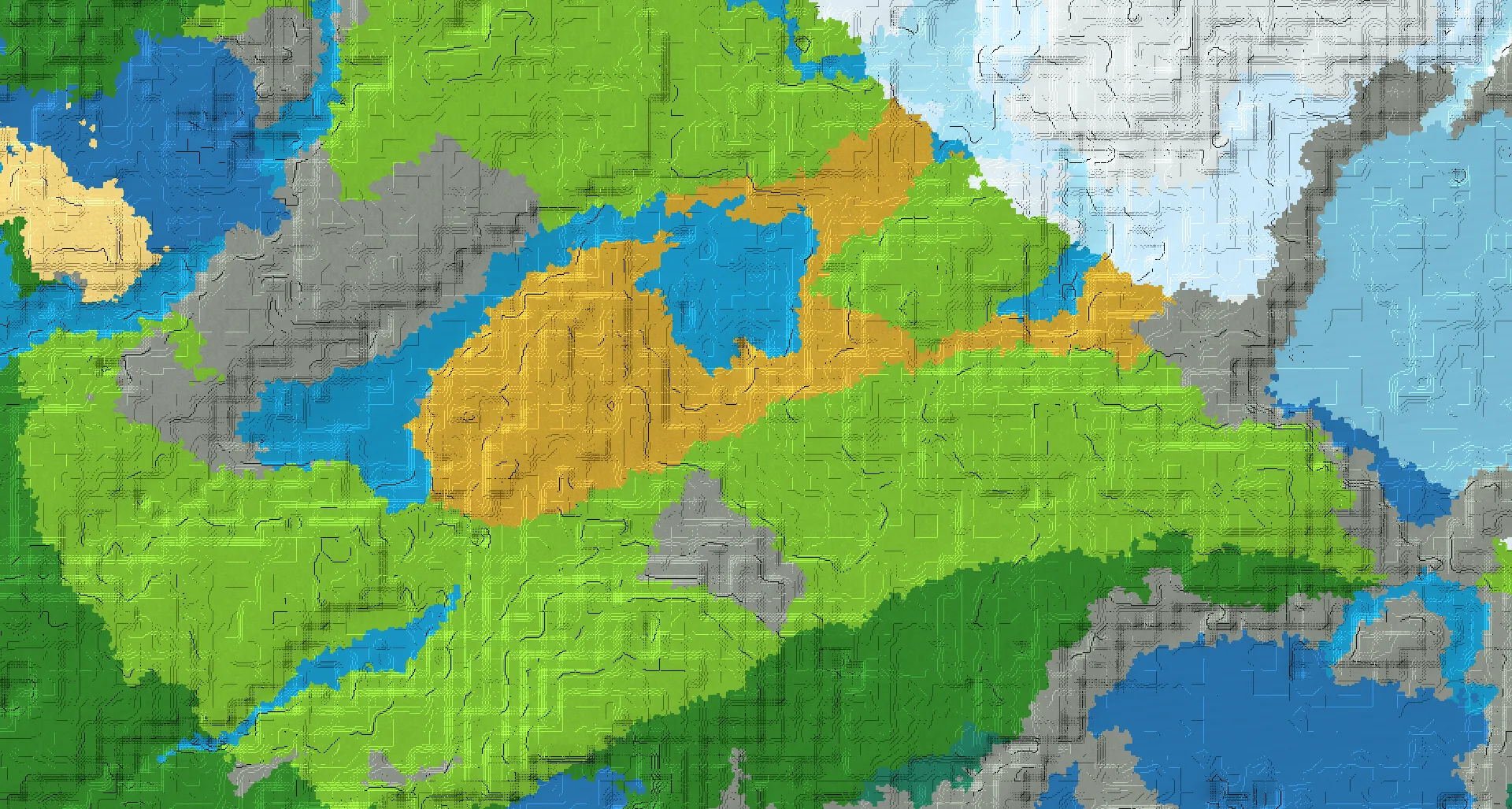 Seed map — Dappled forest camp and Dappled forest