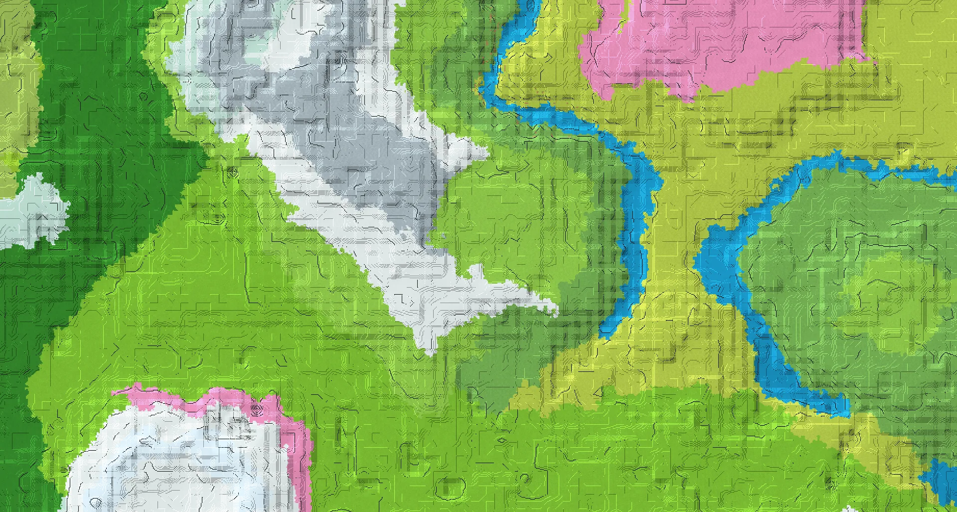 Seed map — Cherry Grove Routes from Flower Forest