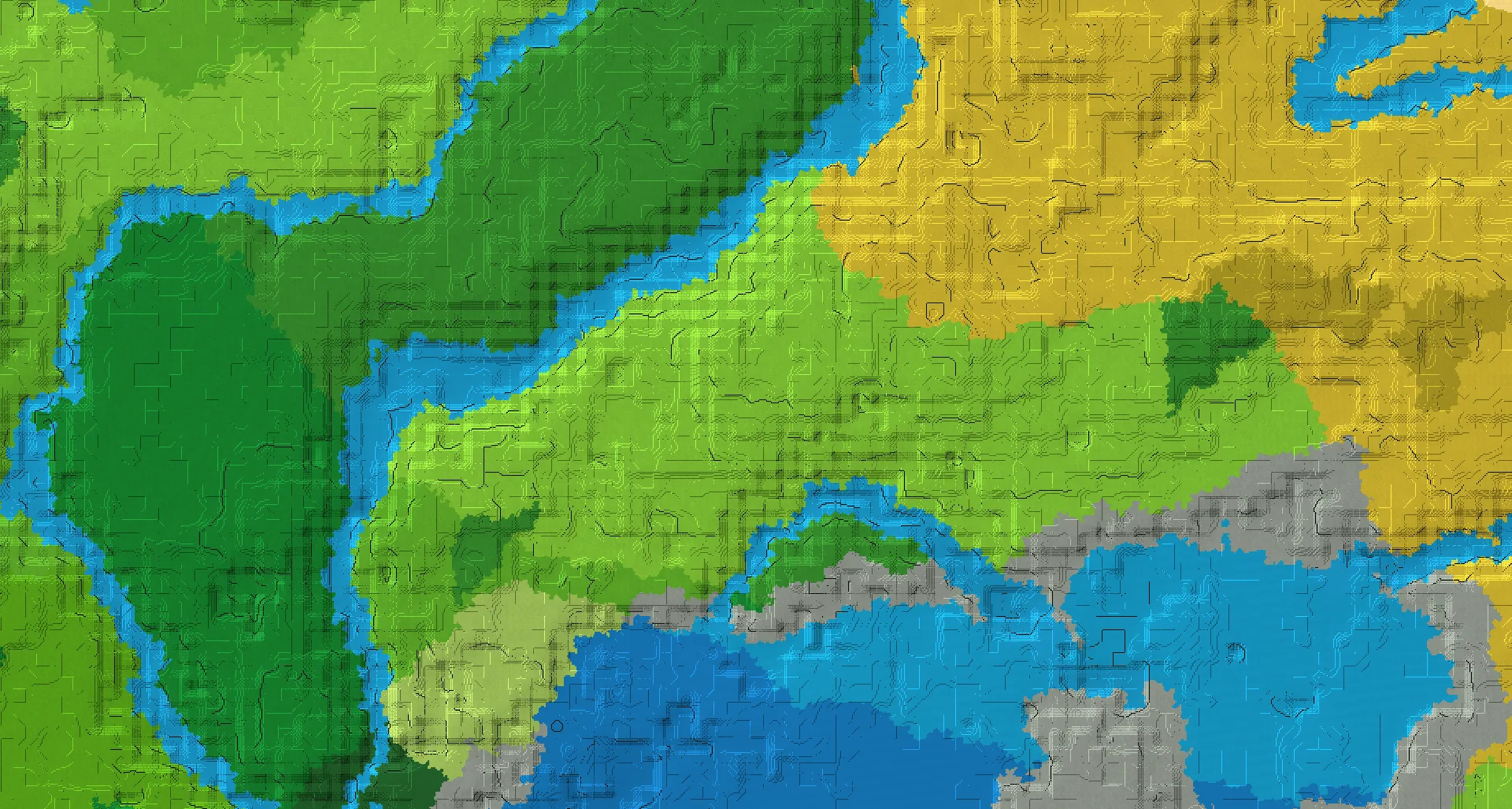 Seed map — Deep Dark North of a Sparse Jungle Start