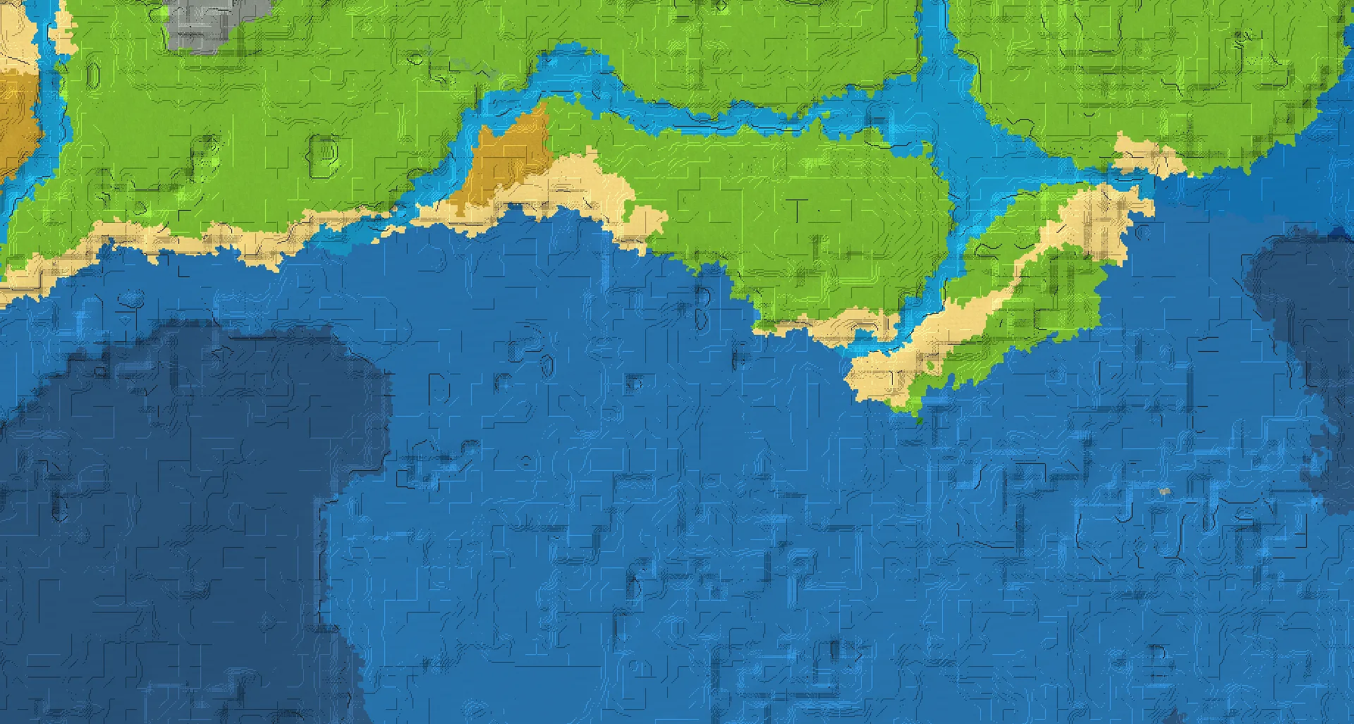 Seed map — Shipwreck Southwest of a Plains Start