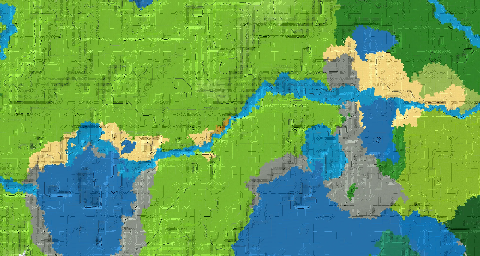 Seed map — Plains Start with Ruined Portal at 0, 0