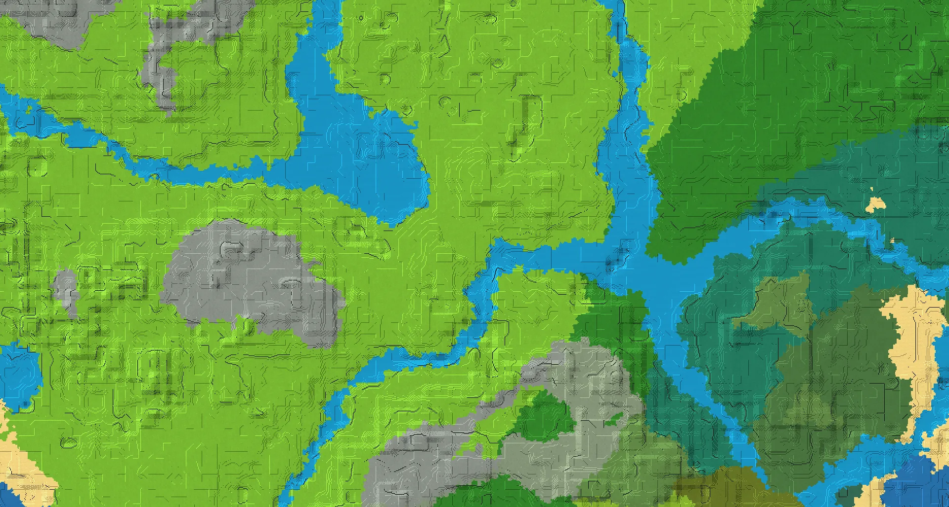 Seed map — Village South of the Plains Start