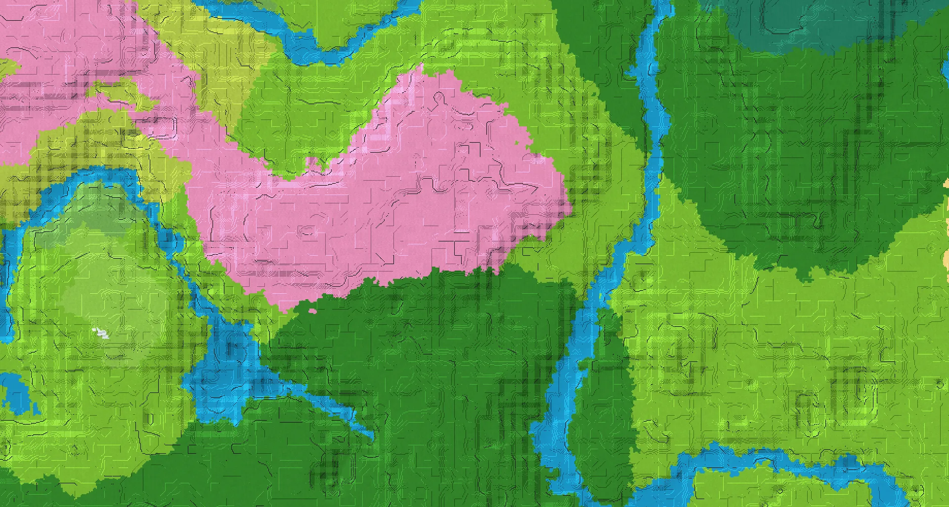 Seed map — Cherry Grove North of a Forest Start with Trial Chambers