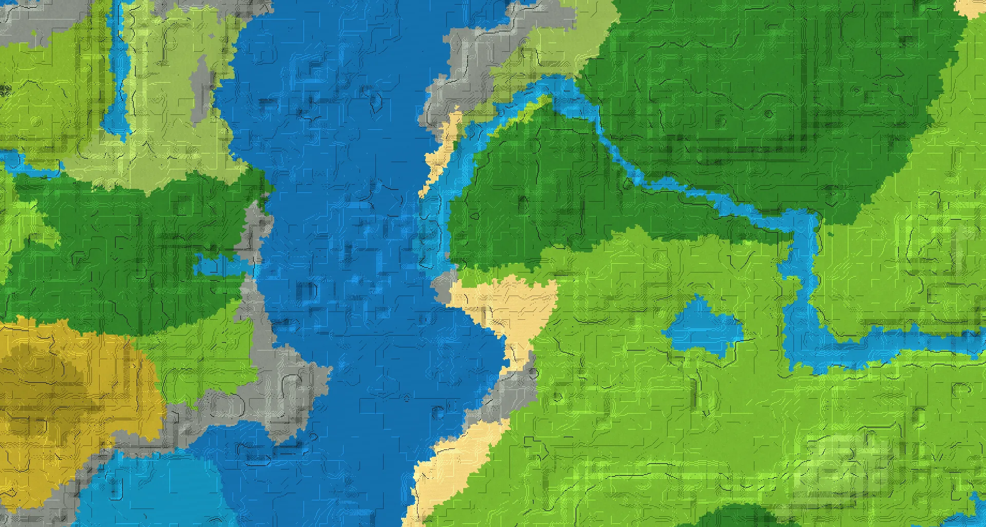 Seed map — Plains village and Beached shipwreck with Ocean ruined portal