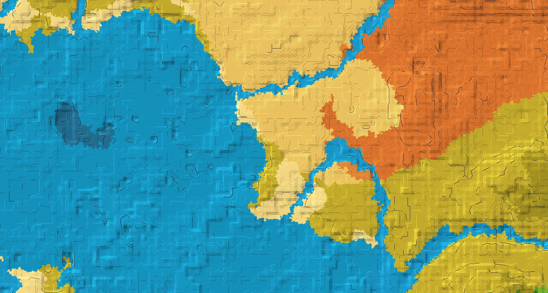 Seed map — Savanna with nearby variety