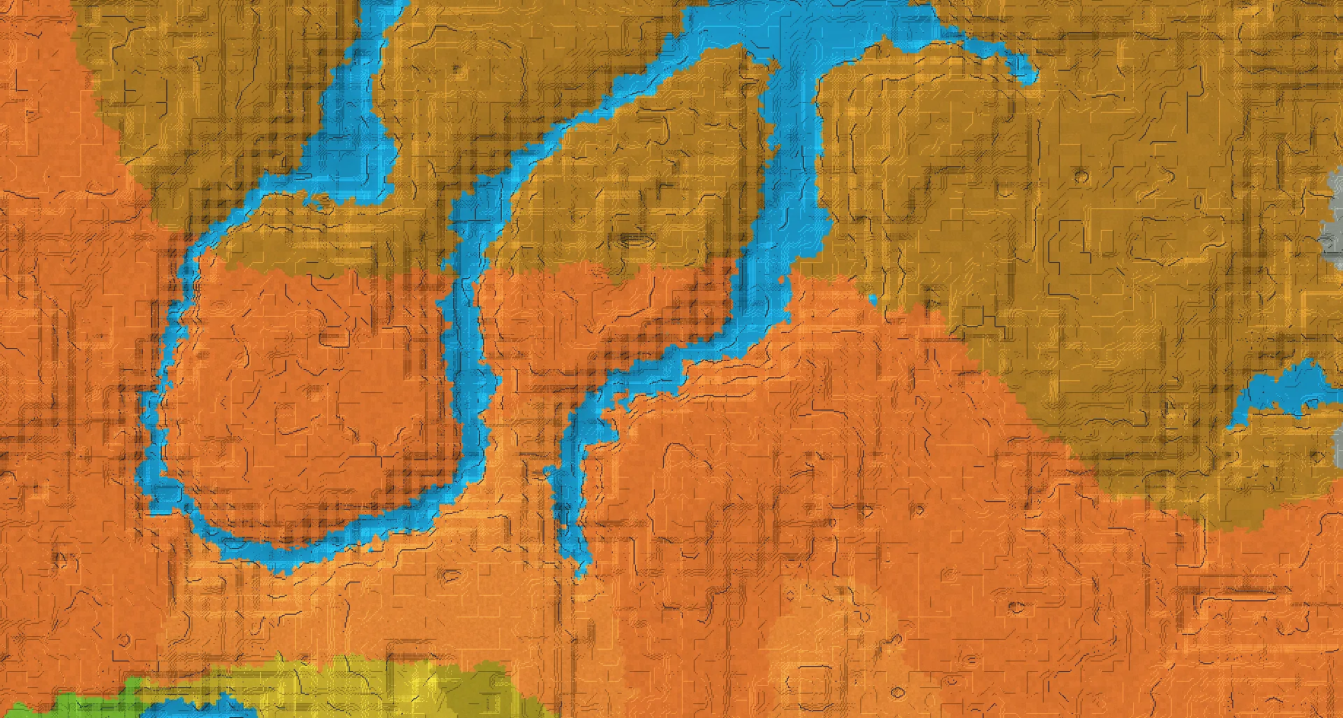 Seed map — River Northwest of a Dripstone Caves Start