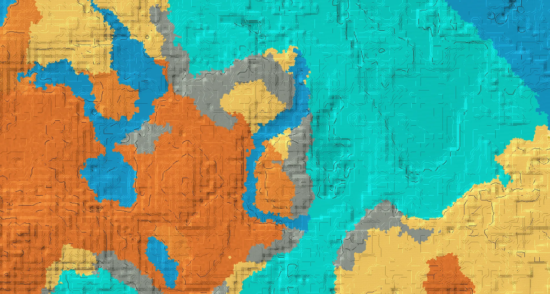 Seed map — Desert Start with Trial Chambers with Desert Temple