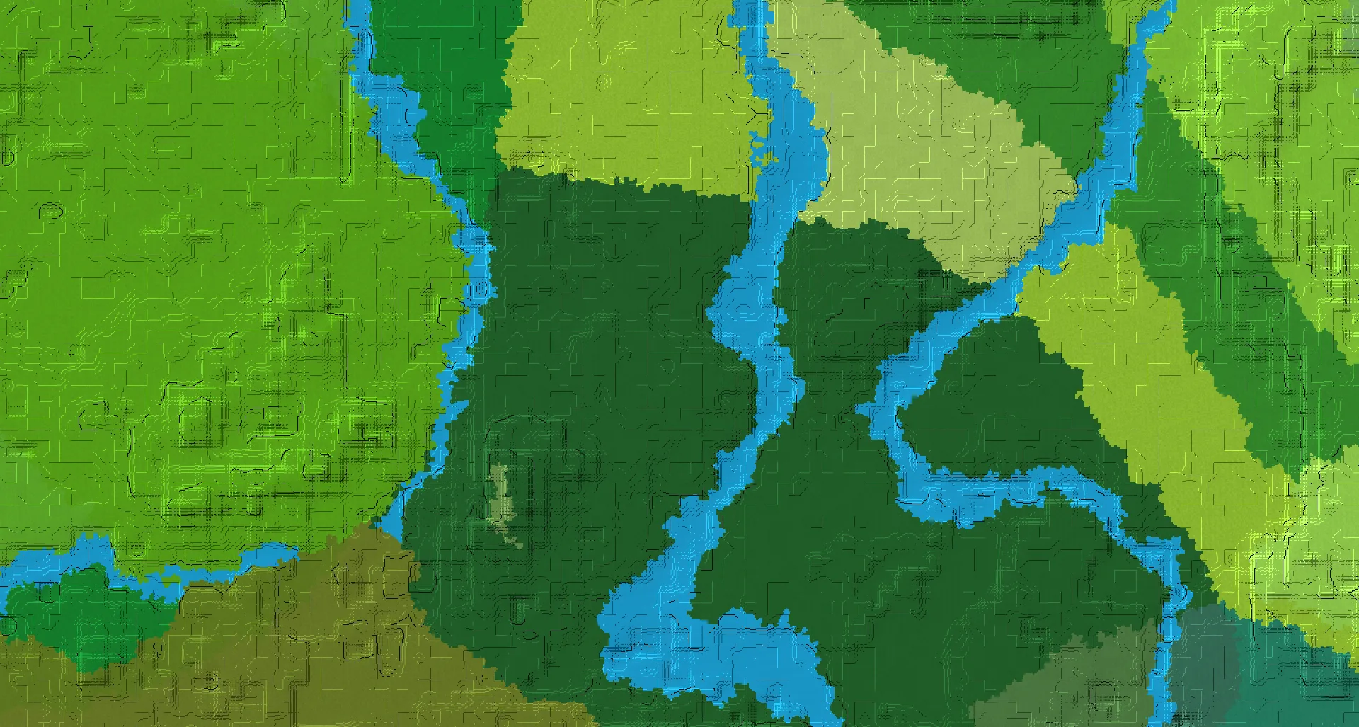 Seed map — Woodland Mansion Southwest of a Flower Forest Start