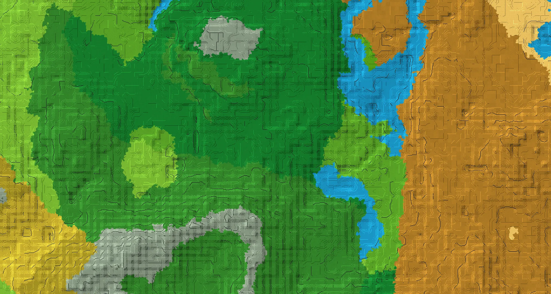 Seed map — Jungle Temple South of a Lush Caves Start