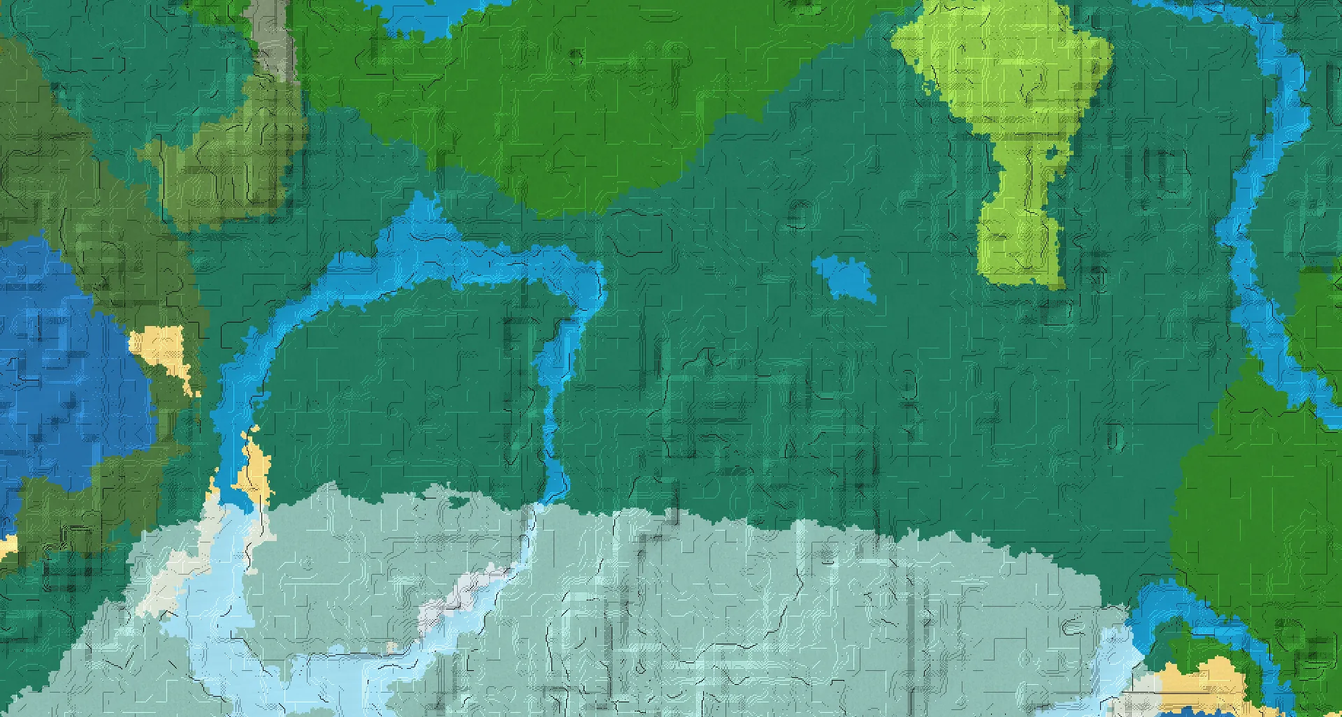 Seed map — Taiga Village and Abandoned Camp