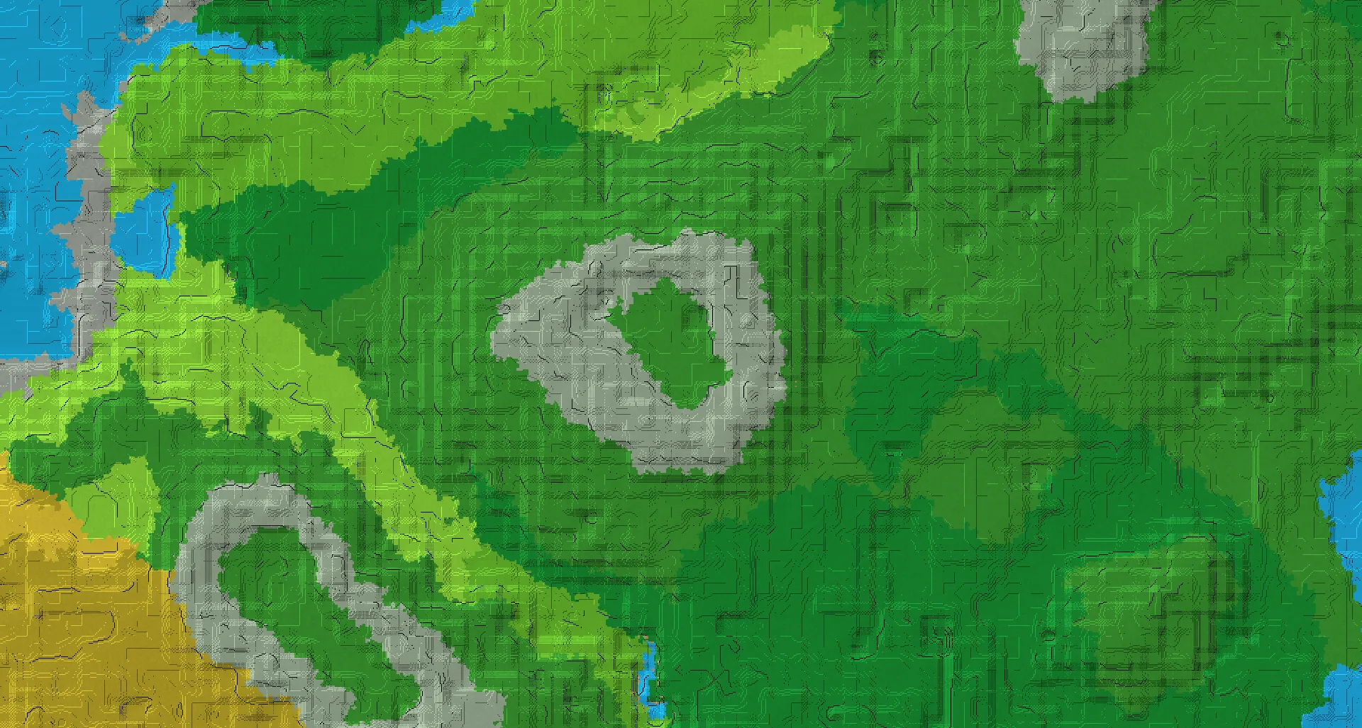 Seed map — Abandoned Camp and Trial Chambers from Forest