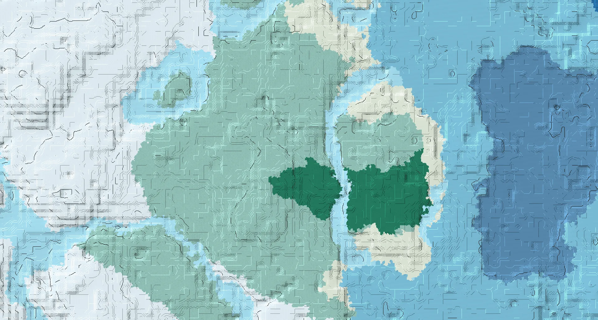 Seed map — Igloo Southwest of a Snowy Taiga Start