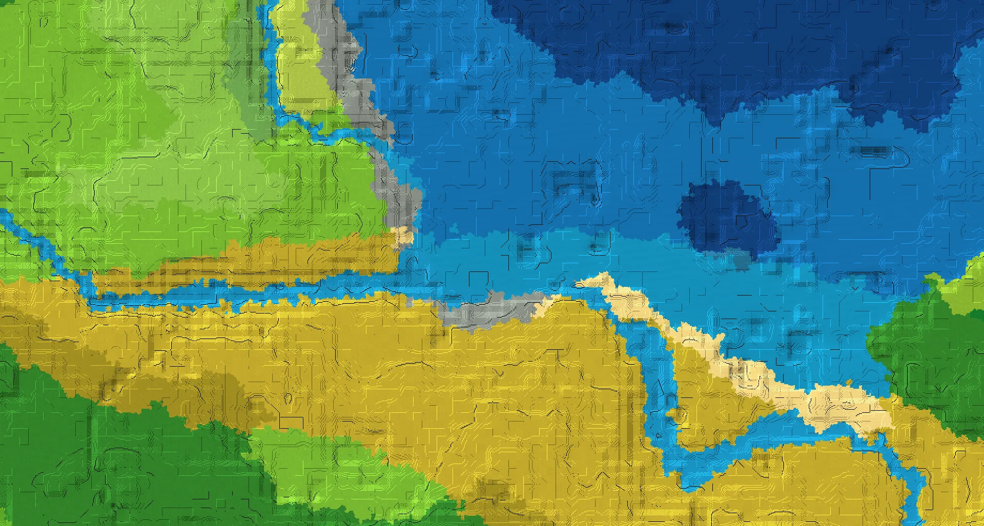 Seed map — Shipwreck and Ruined Portal from Stony Shore