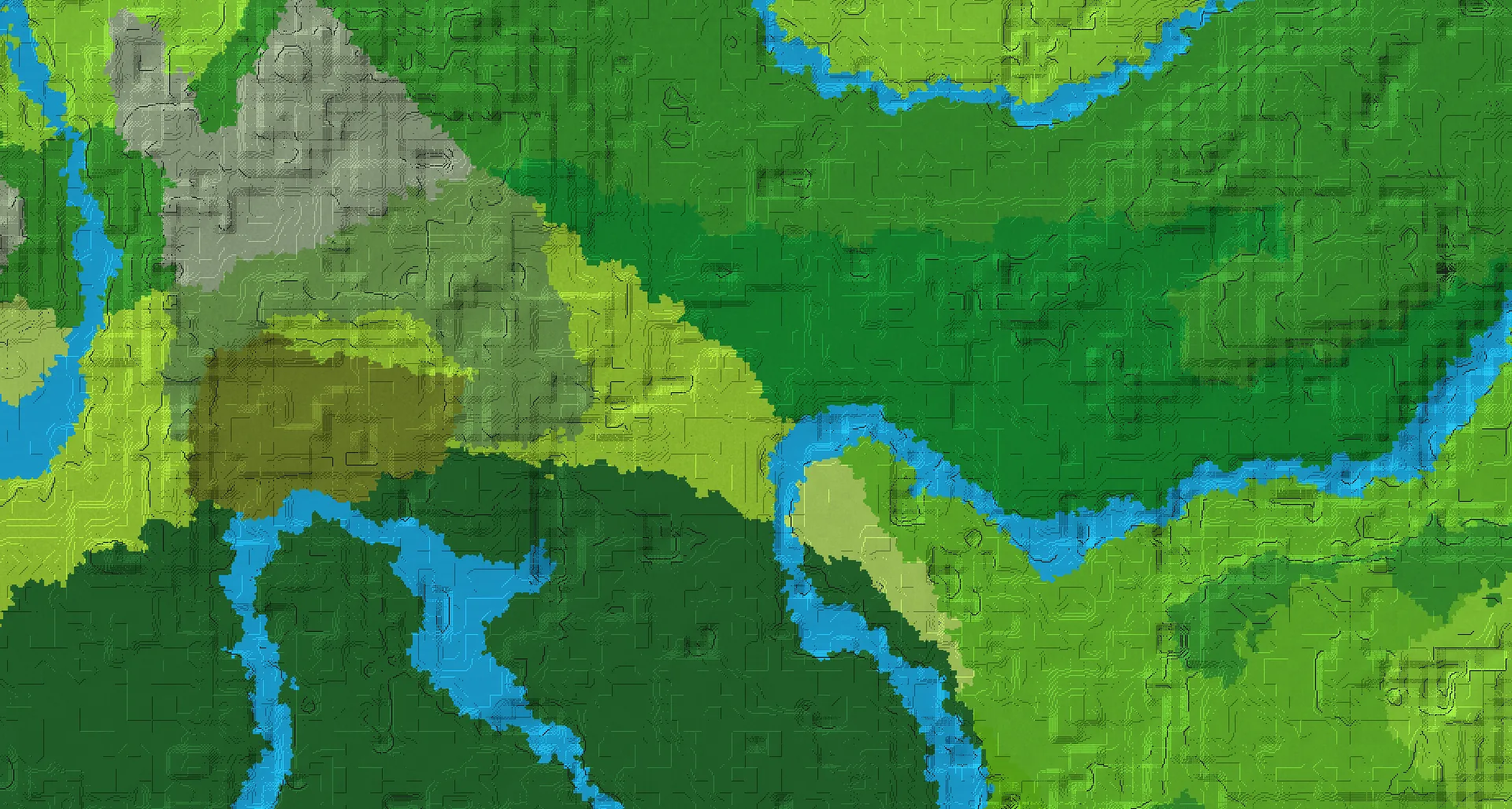 Seed map — West-facing plains with sunsets