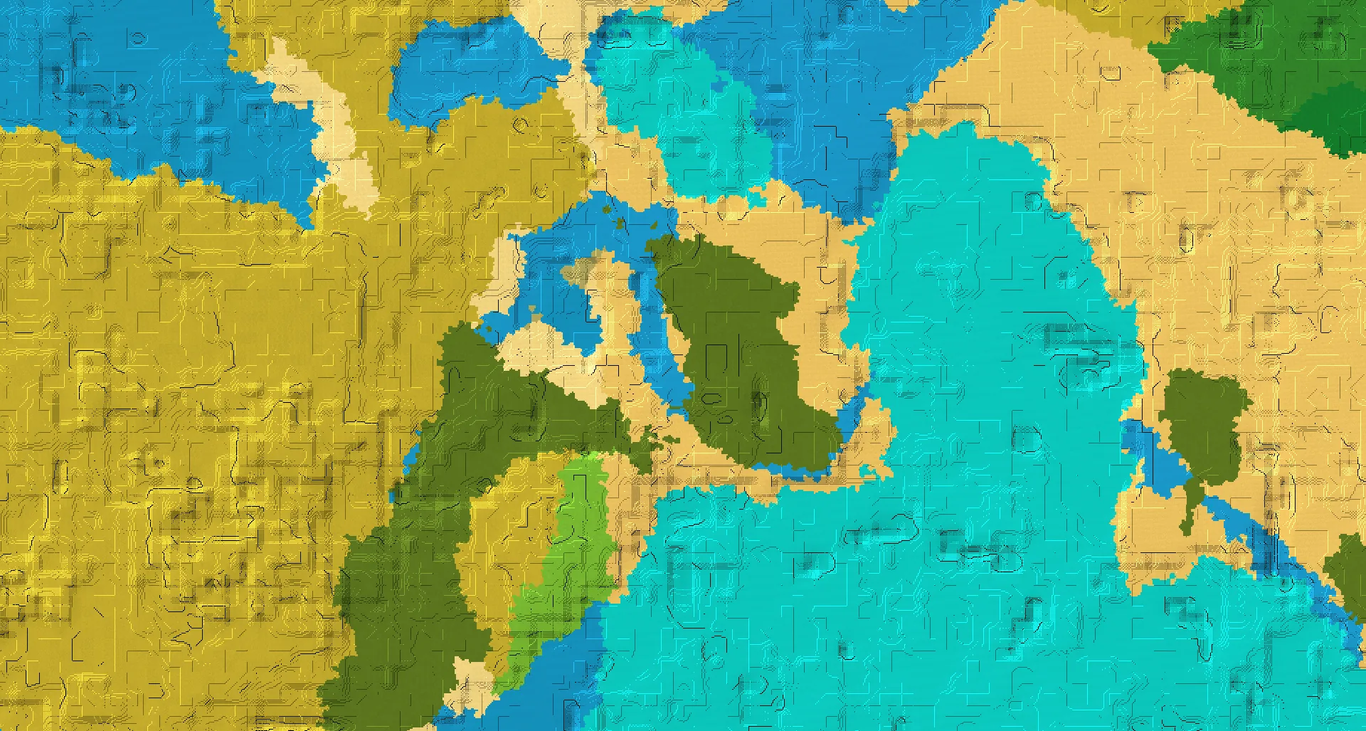 Seed map — Trial Chambers East of a Savanna Start with Ruined Portal