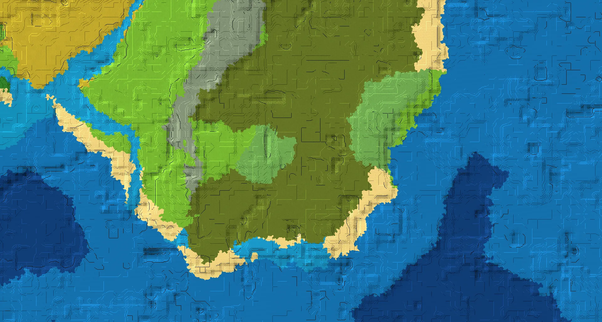 Seed map — Witch Hut Southeast of a Swamp Start
