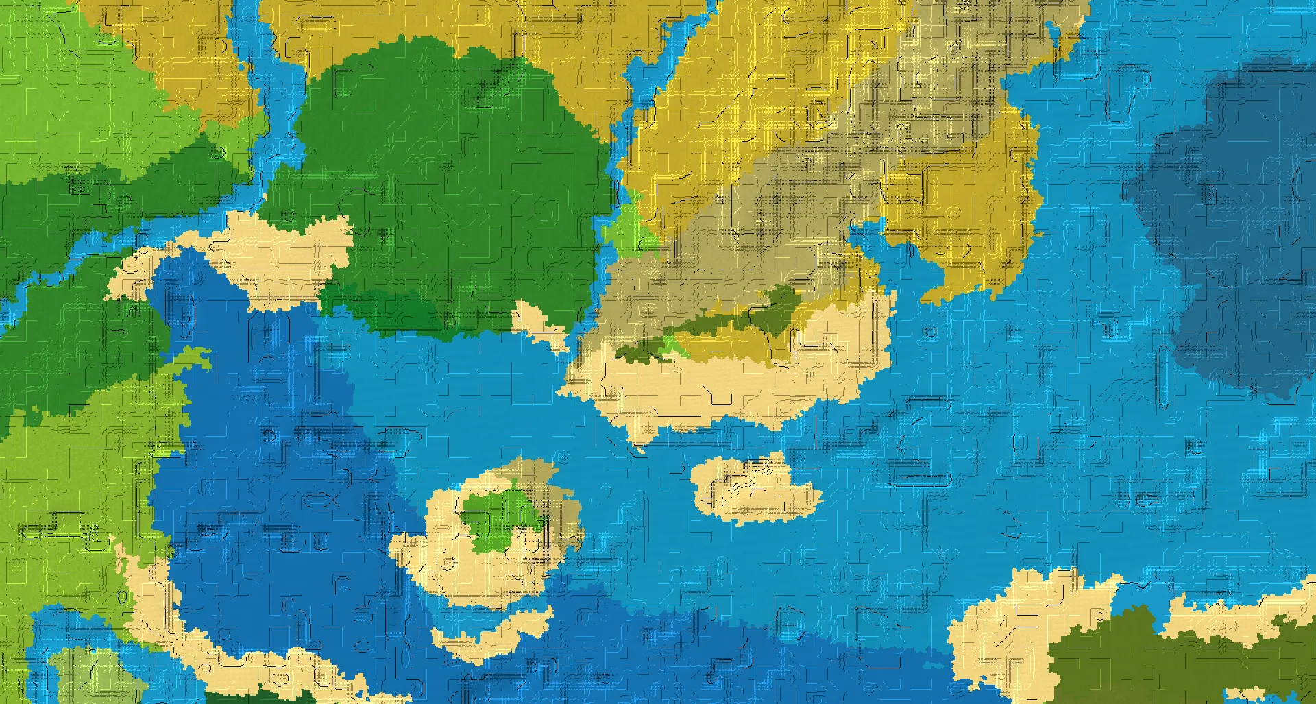 Seed map — Mangrove Swamp Southeast of a Forest Start