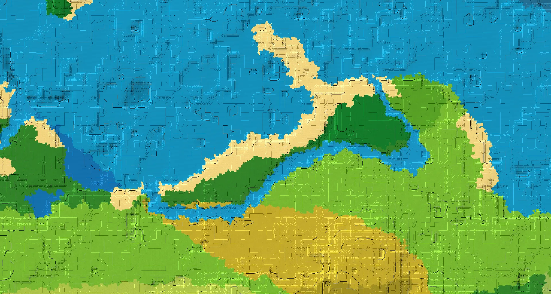 Seed map — River-mouth shipwreck and Submerged ocean portal