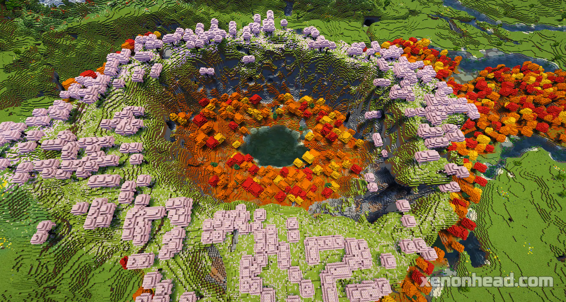 The Autumn Cherry Crater