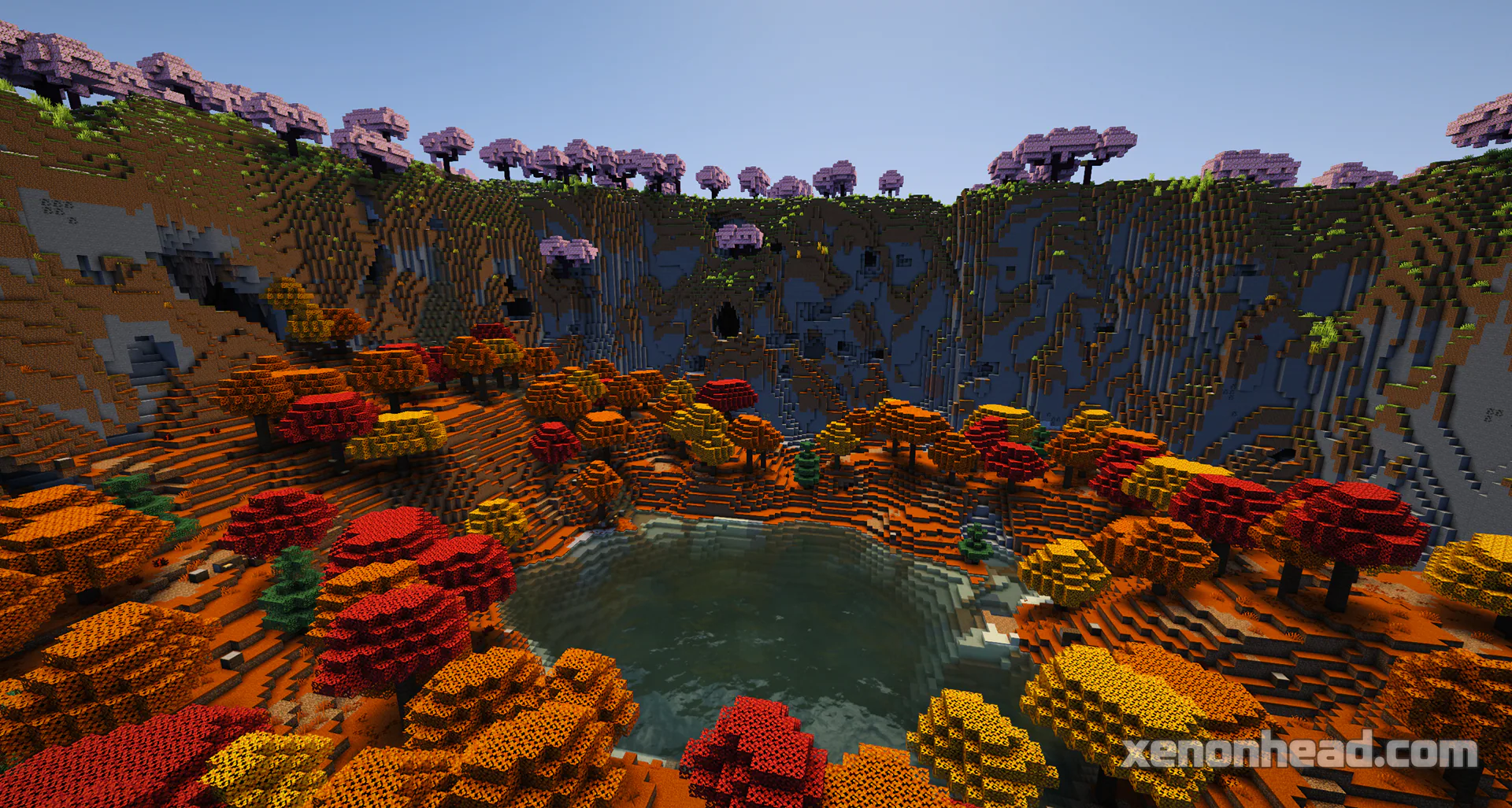 The Autumn Cherry Crater