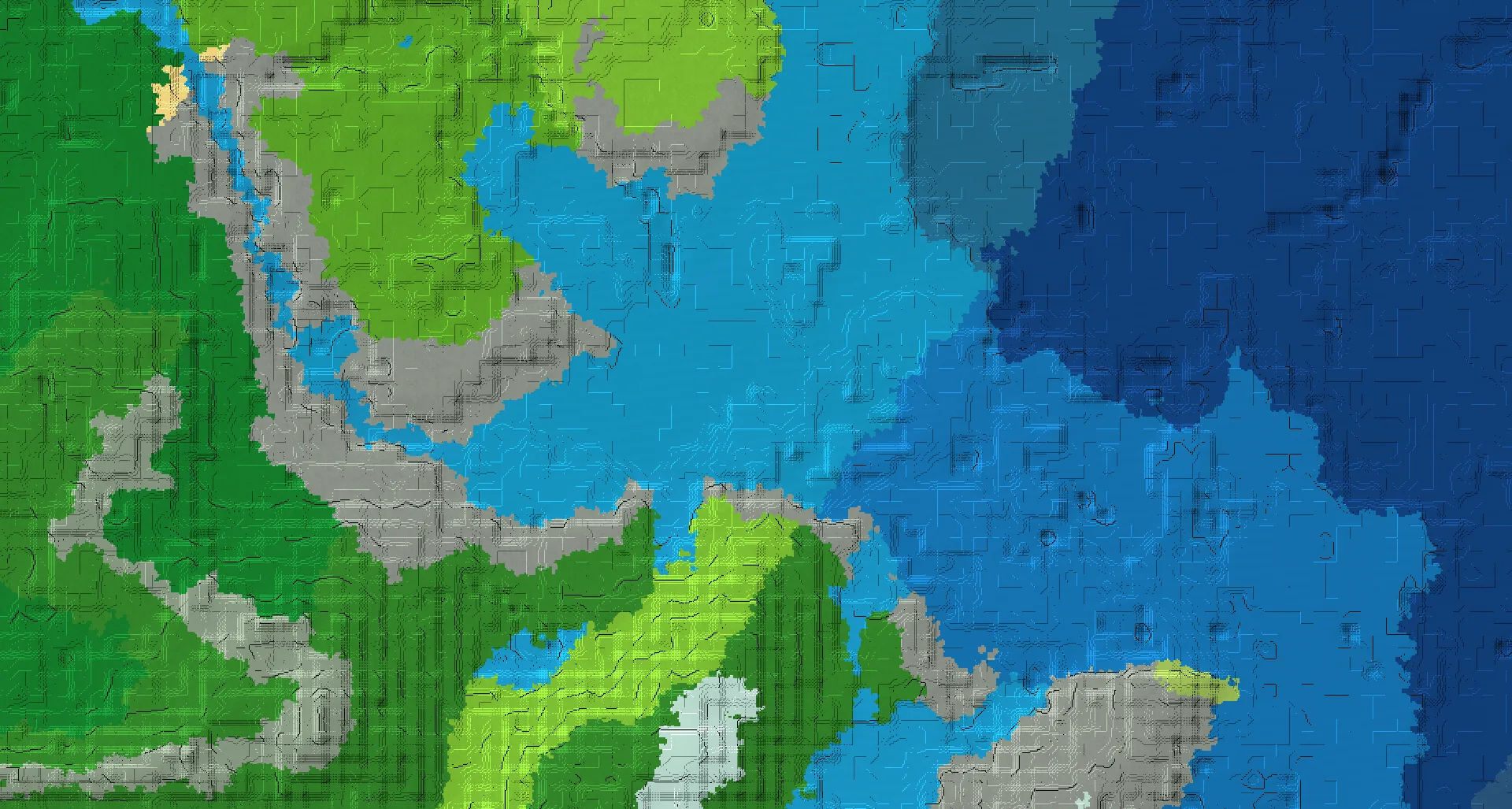 Seed map — Shipwreck Southeast of a Sparse Jungle Start
