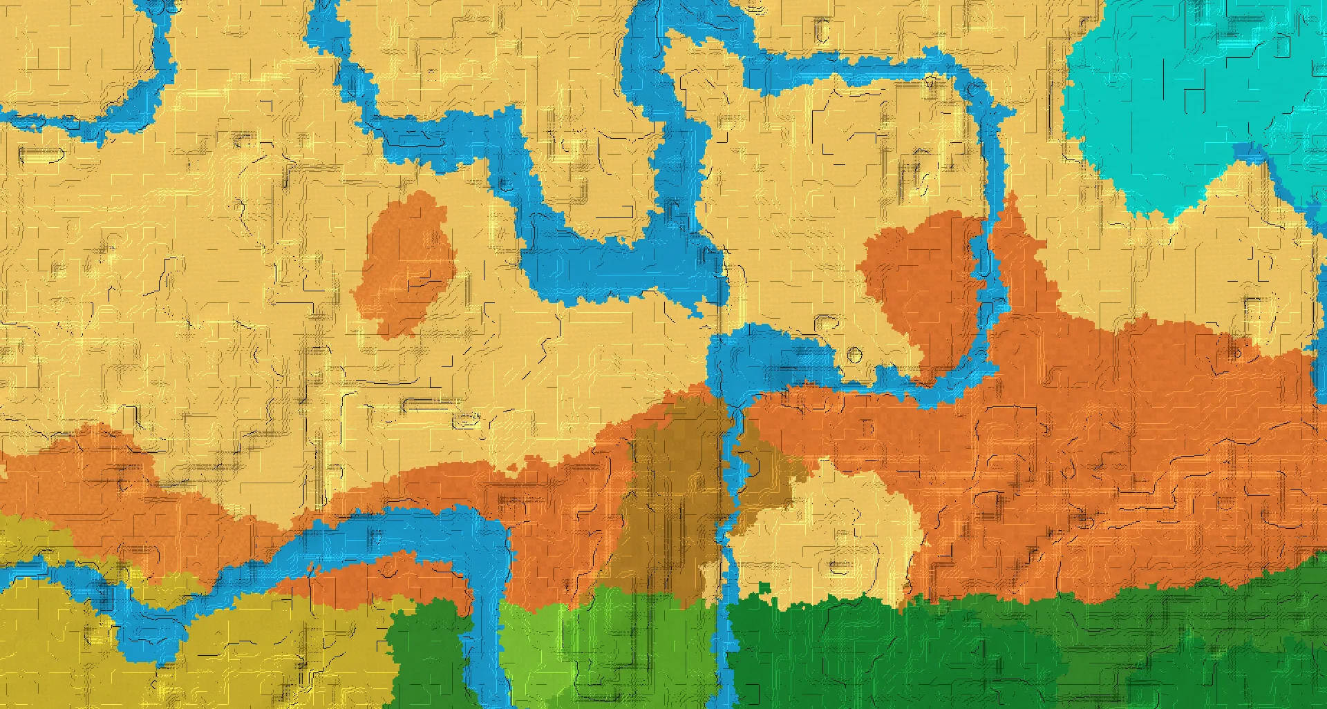 Seed map — Village North of the Sparse Jungle Start