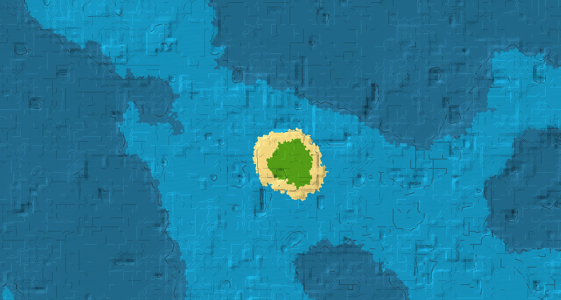 Seed map — Jungle island survival