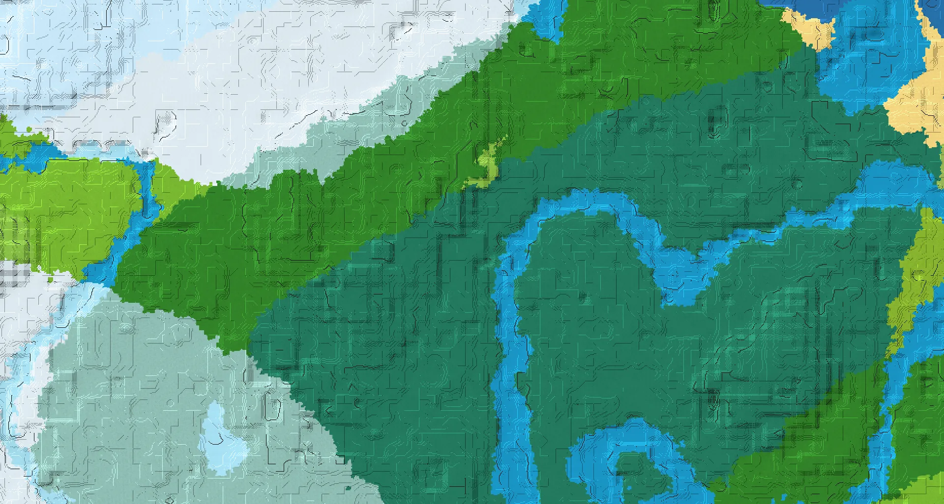 Seed map — Village Southeast of the Snowy Taiga Start with Ruined Portal