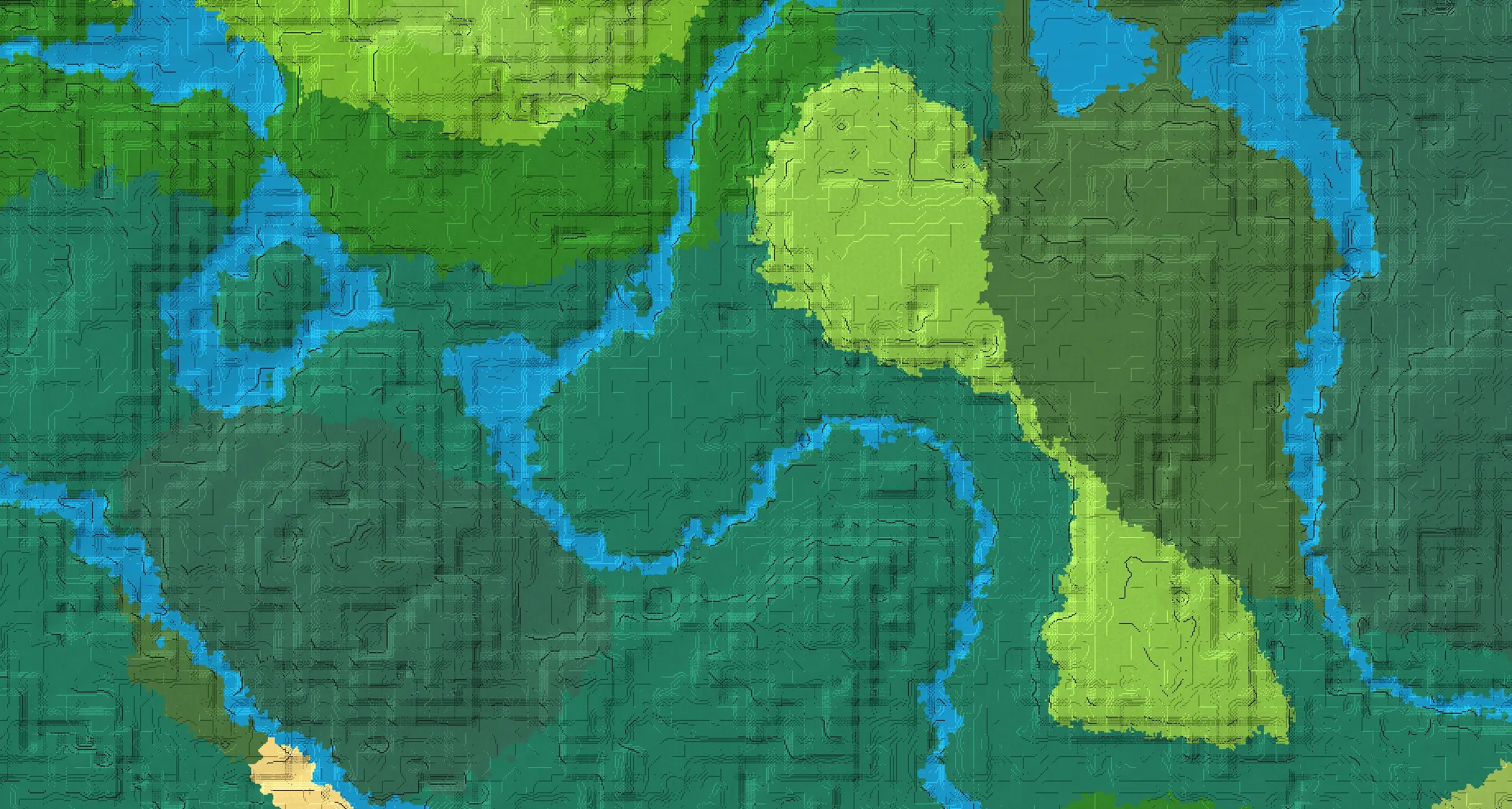 Seed map — Taiga Village and Trail Ruins