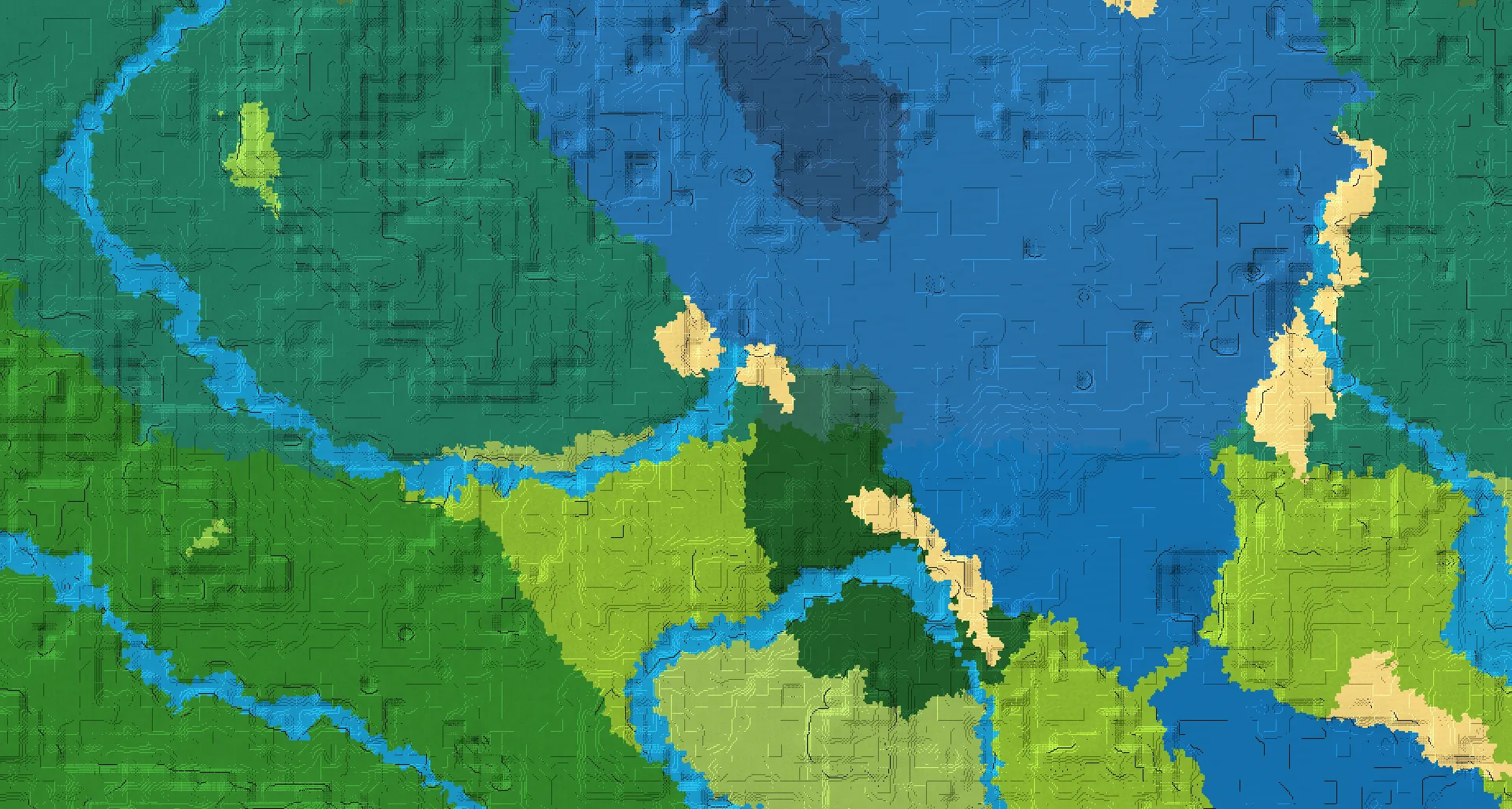 Seed map — Old Growth Spruce Taiga At the same X/Z position as a Taiga Start