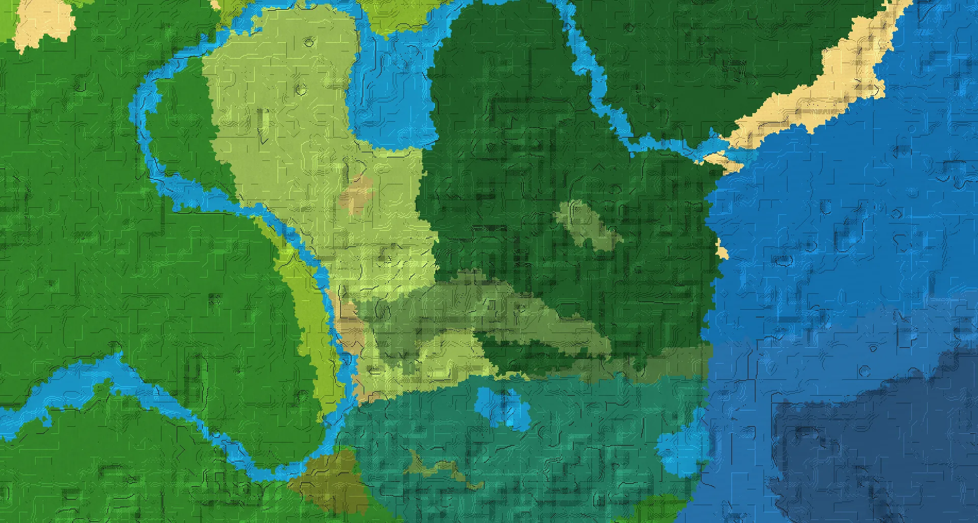 Seed map — Sky-high woodland mansion