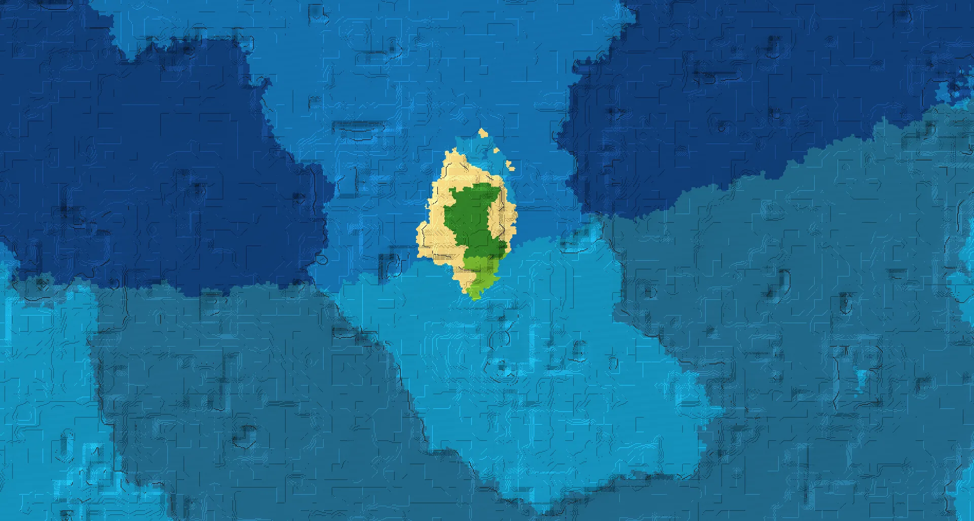 Seed map — Island paradise