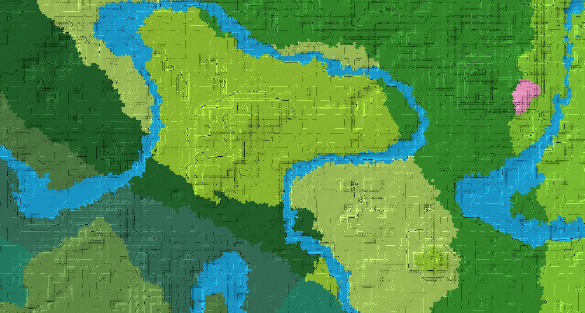 Seed map — River East of a Birch Forest Start
