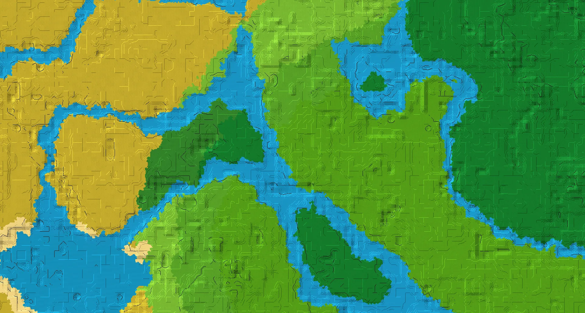 Seed map — Bamboo Jungle Start with Ruined Portal with Jungle Temple