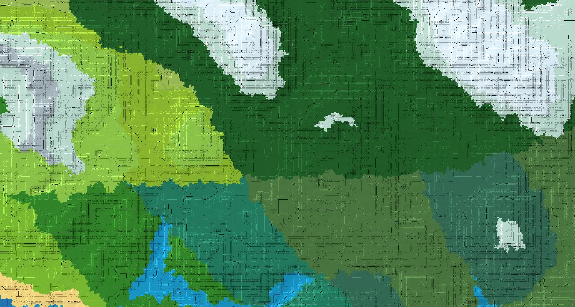 Seed map — Woodland Mansion Northeast of the Plains Start