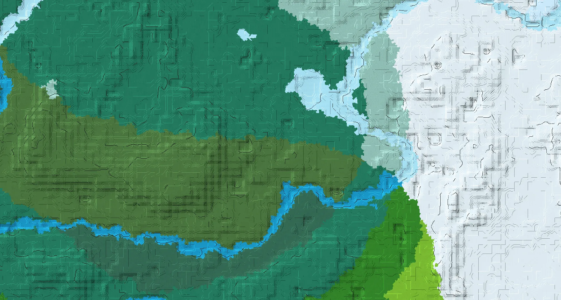 Seed map — Abandoned Camp and Ruined Portal from Old Growth Pine Taiga